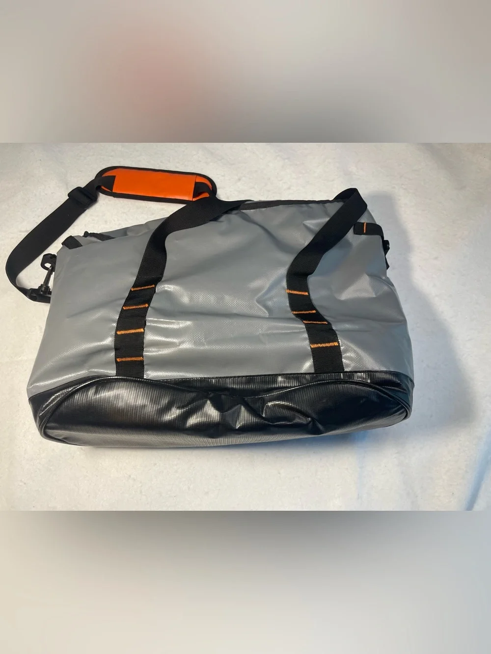 Harley-Davidson Insulated Cooler Tote Bag Gray Black Shoulder Travel 22”